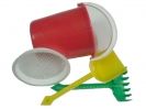 Кофичка за пясък със сито, лопатка и търмък S